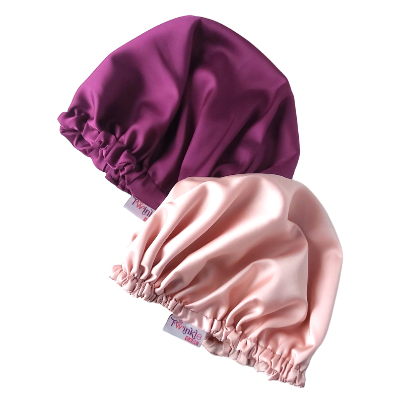 satin bonnet with different colors satin bonnet with different colors